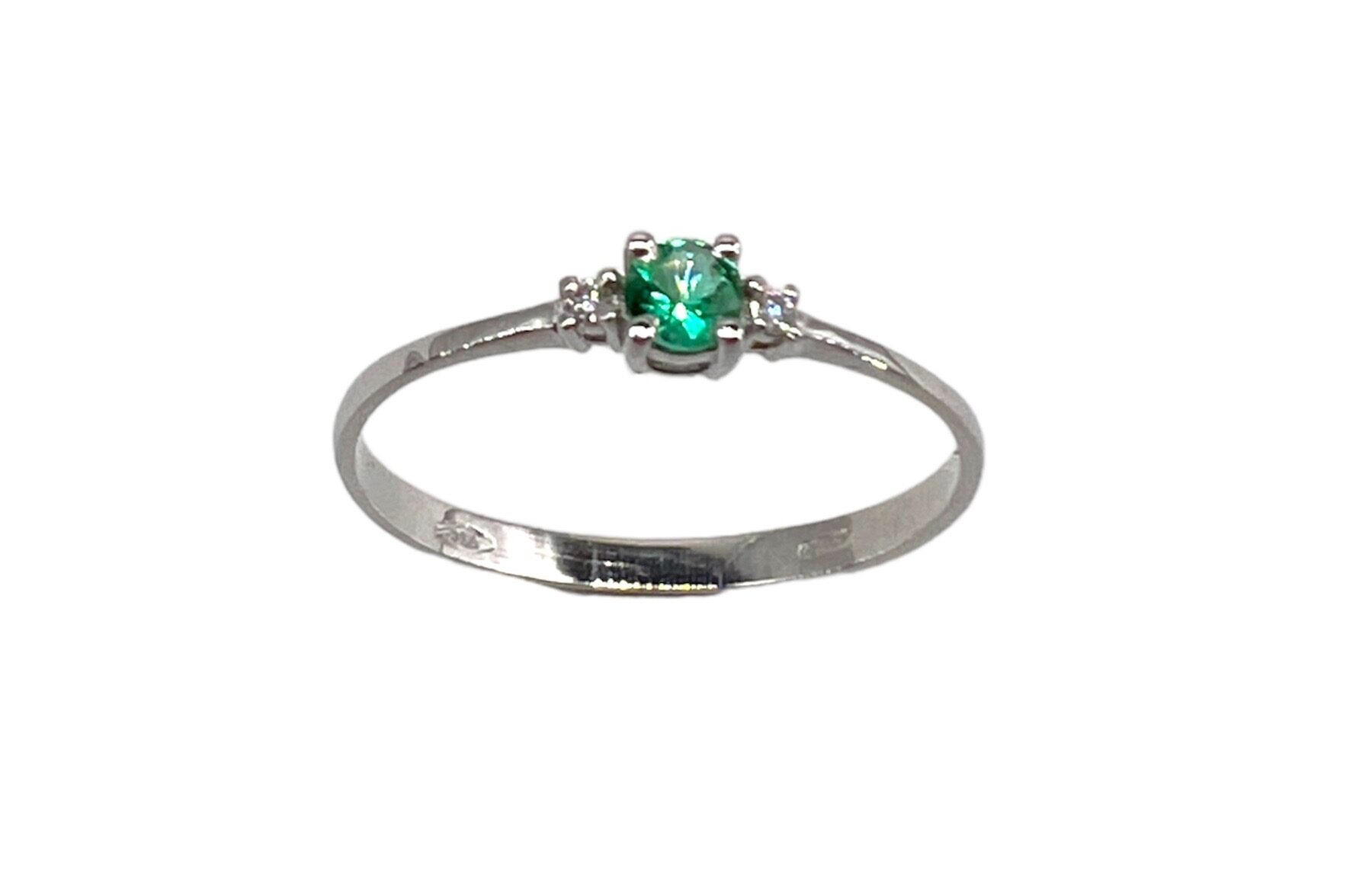 Anello diamanti smeraldo GEMME Art. AN2976