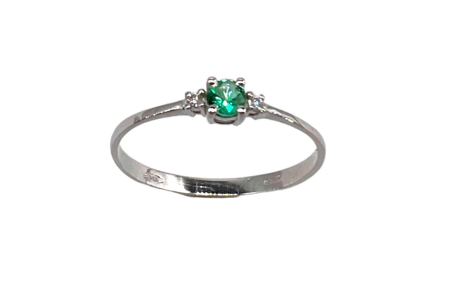 GEMSTONE emerald diamond ring Art. AN2974