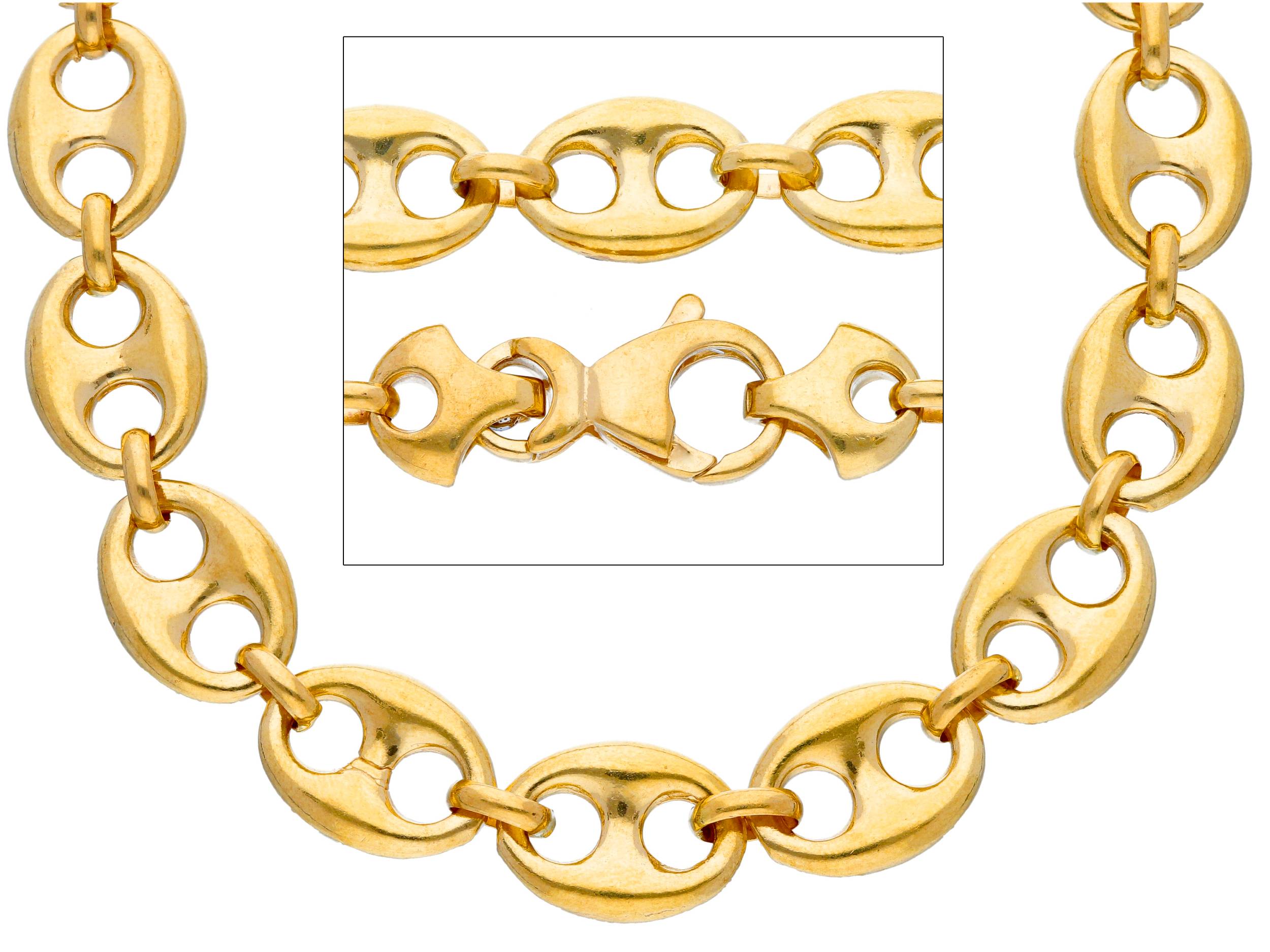 Gold chain necklace 750% Gr 82.00 MARINA Art. MMM080GG60