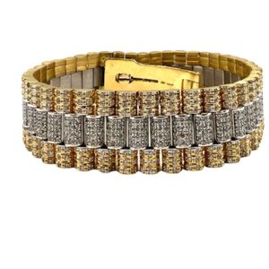 President men's bracelet gold 750% art.BRR6