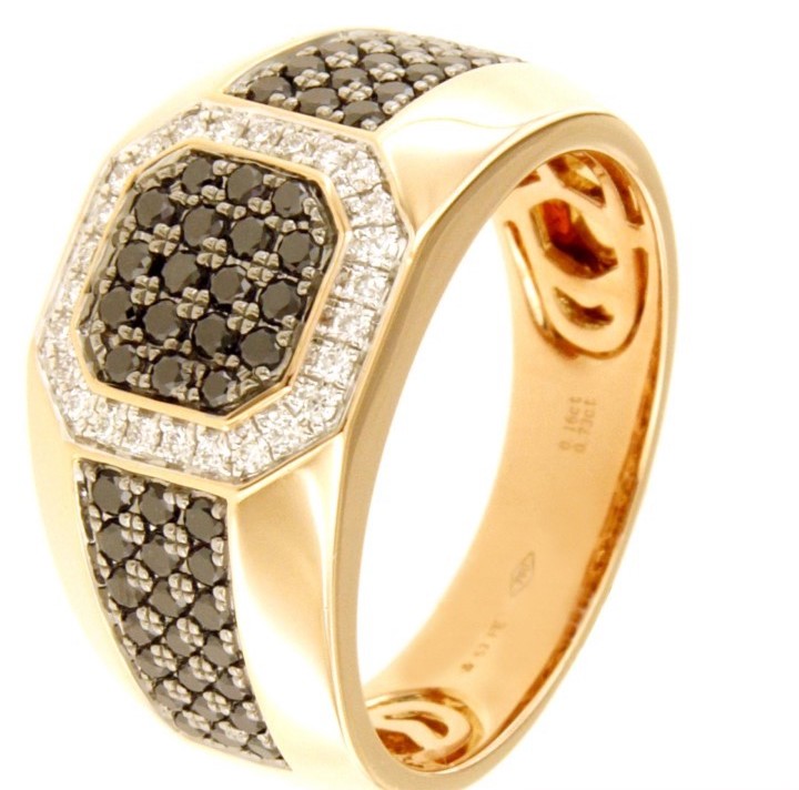 Rose gold diamond ring Art. B139XA0005-TDR