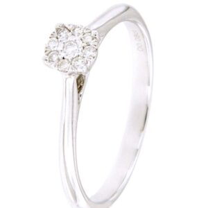 Anello solitario oro e diamanti NARCISO Art. BS30164R-4