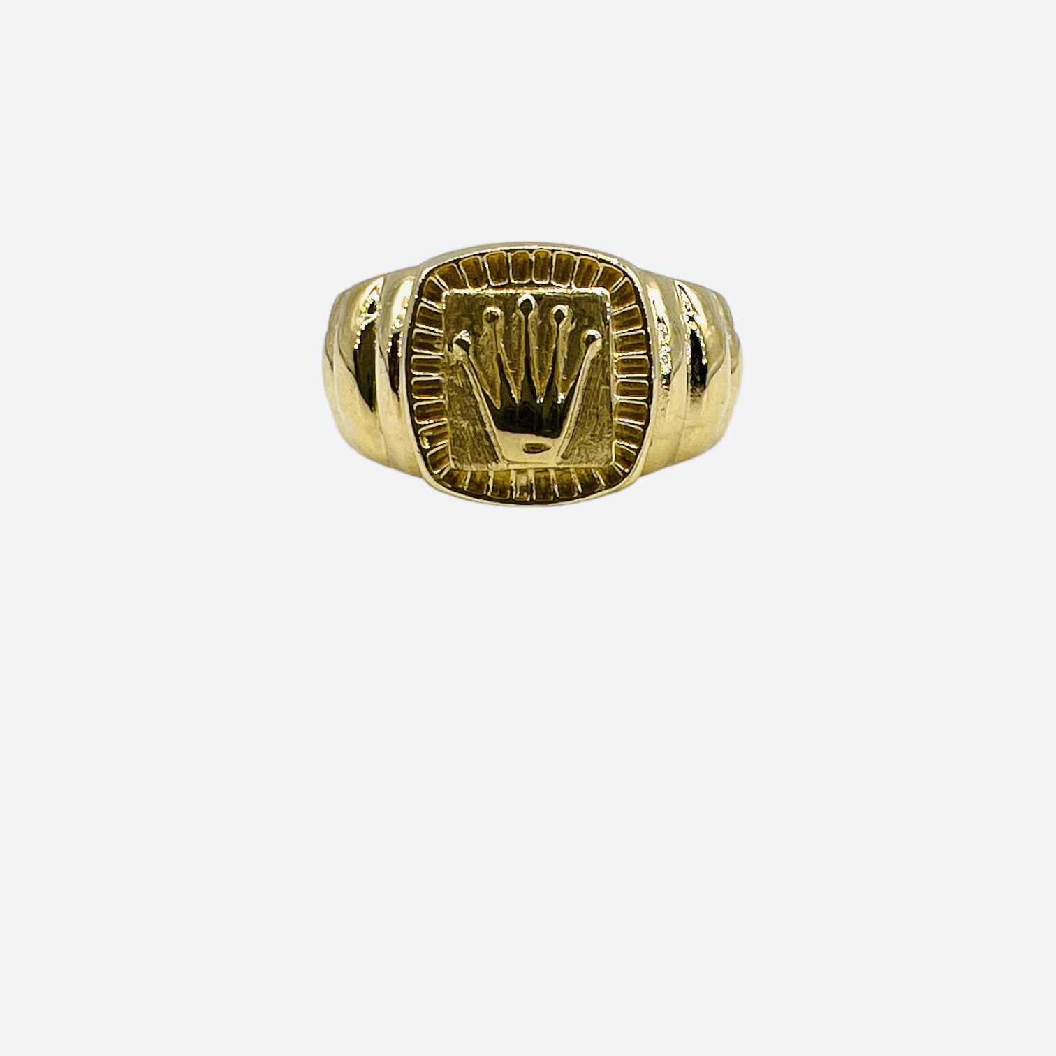 Men’s yellow gold ring Art. ANUR1