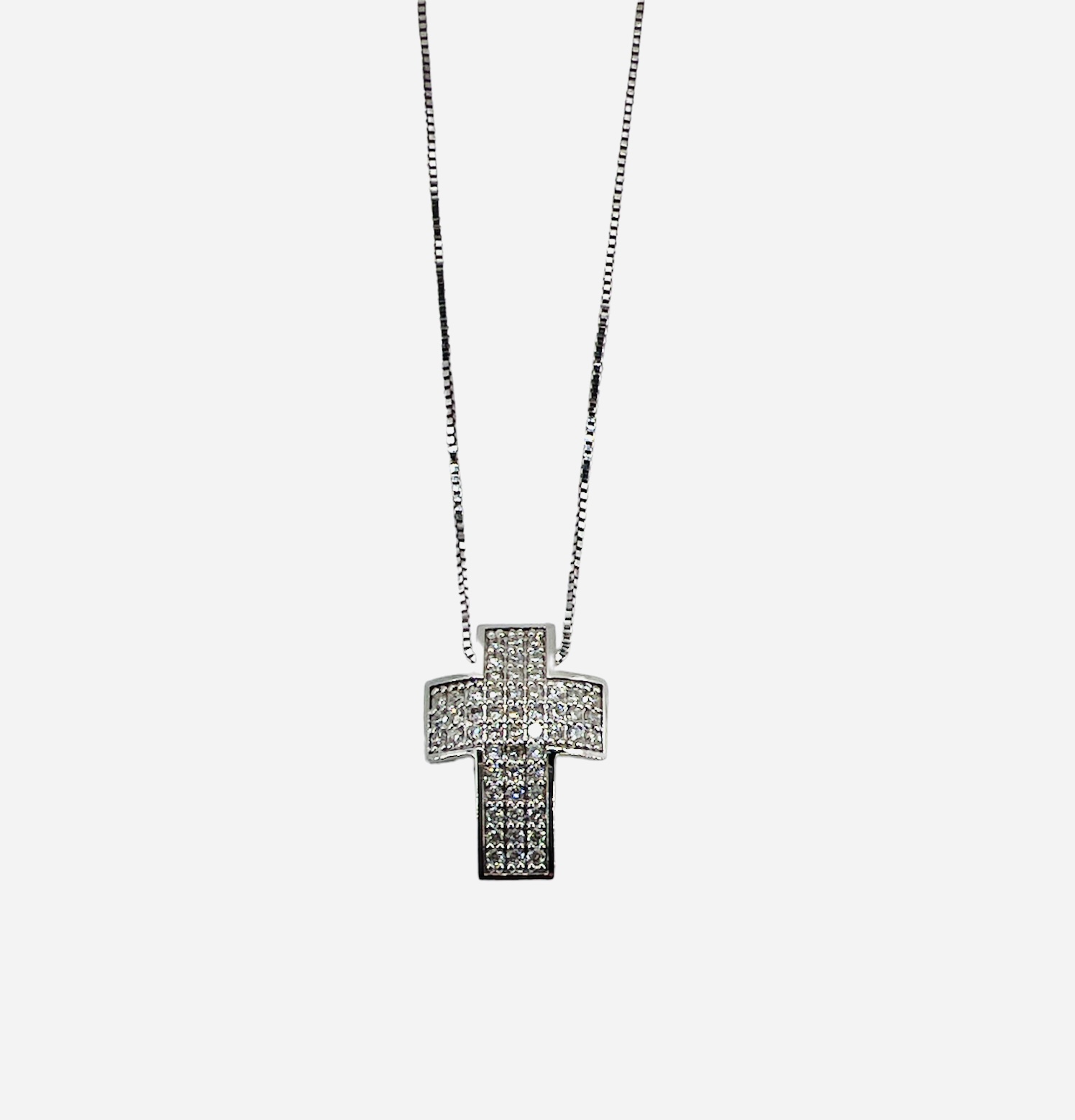 Pendente croce con diamanti art.CC1650
