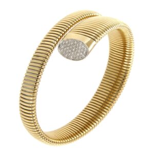 Bracciale oro e Diamanti TUBO GAS Art. 5843