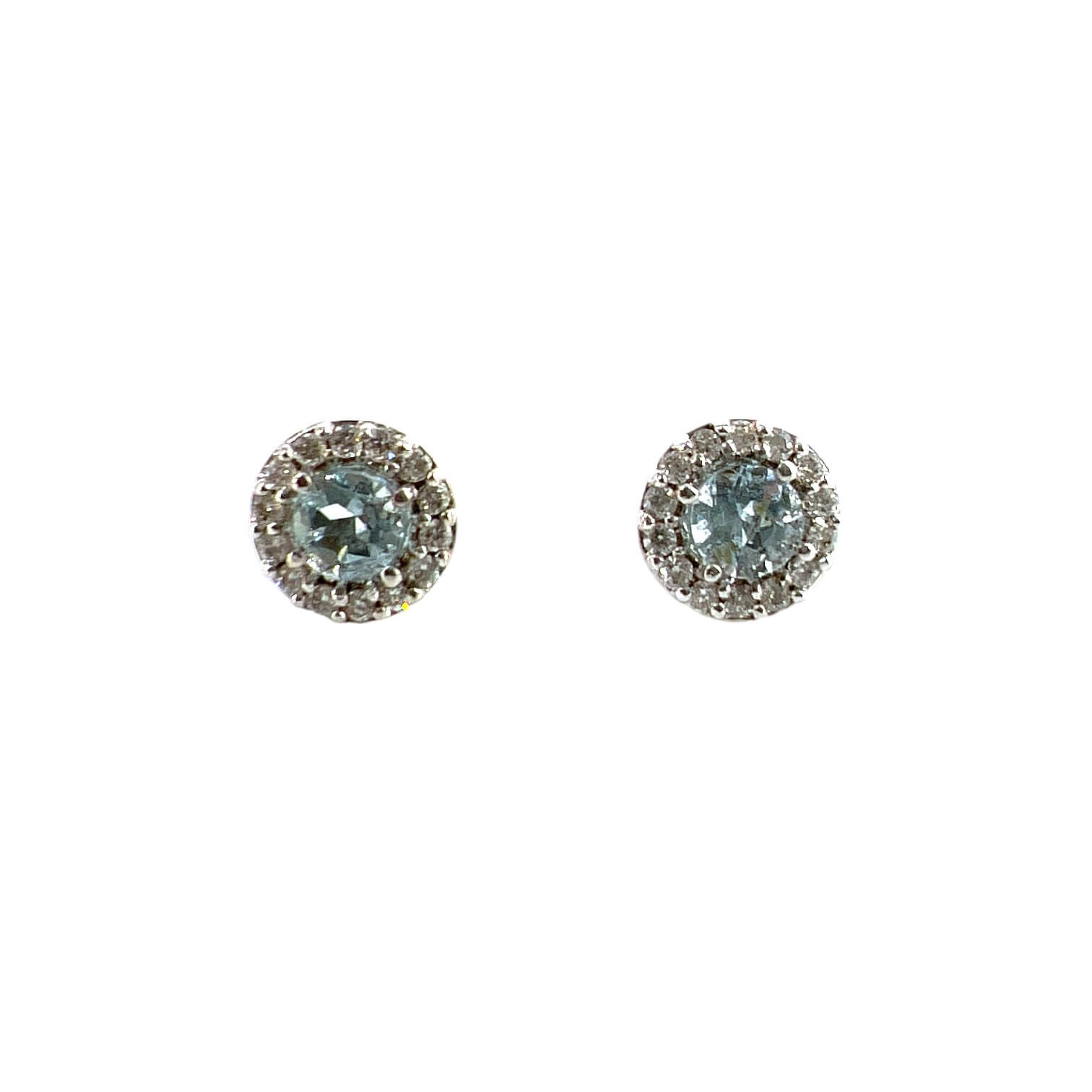 Aquamarine earrings white gold BELLE EPOQUE ART. OR1025