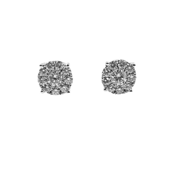 Gold Dot Light Earrings and NARCISSUS Diamonds Art. 227565
