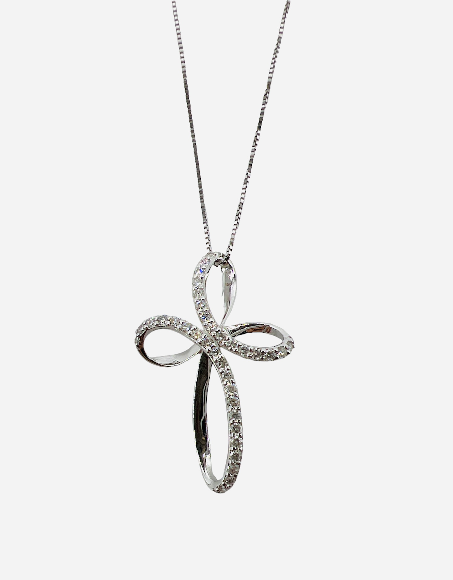 Cross pendant with diamonds art.CC1659