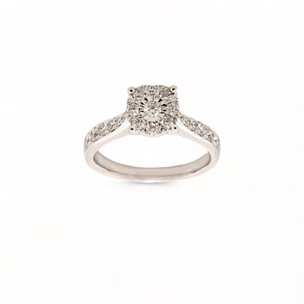 Solitary diamond ring art.BS30165R-6