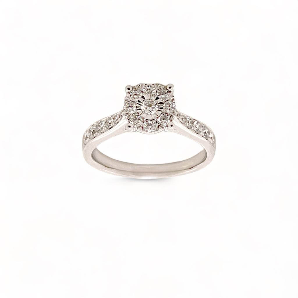 Solitary diamond ring art.BS30165R-6