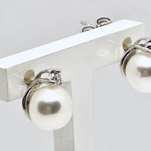 Orecchini perle e diamanti art. ORP251-1