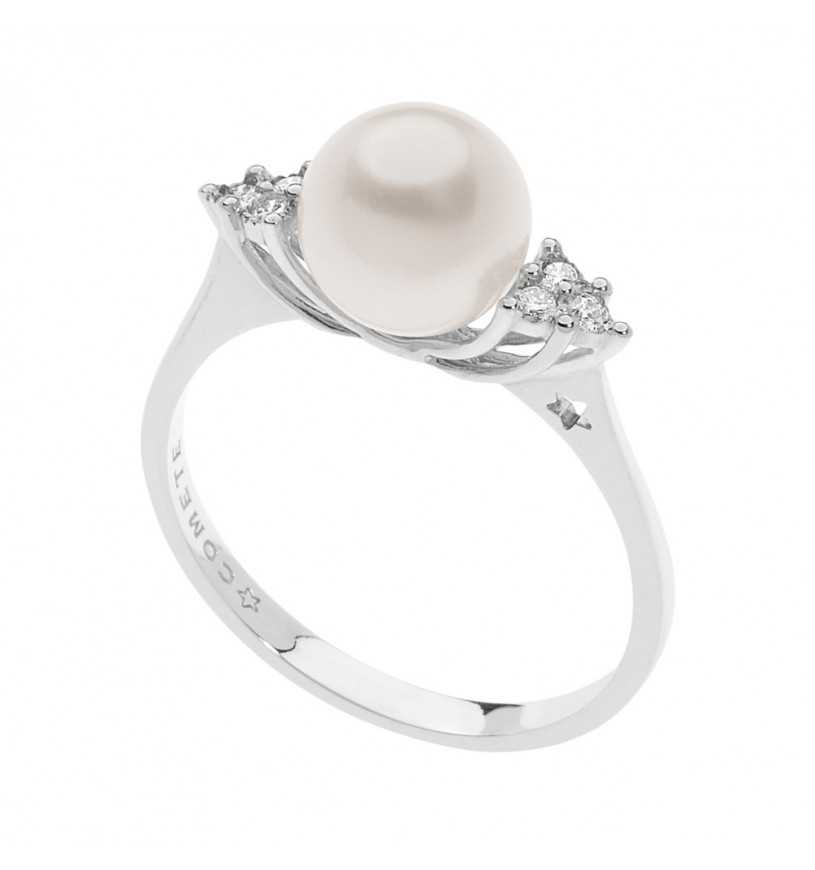 Women’s Jewelry Ring Comets Love Pearls ANP409