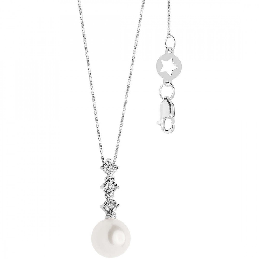 GLP608 Ladies Comete Gioielli Pearls of Love Necklace