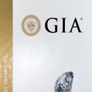 Anello solitario di diamanti certificato GIA art. Z0119WV12
