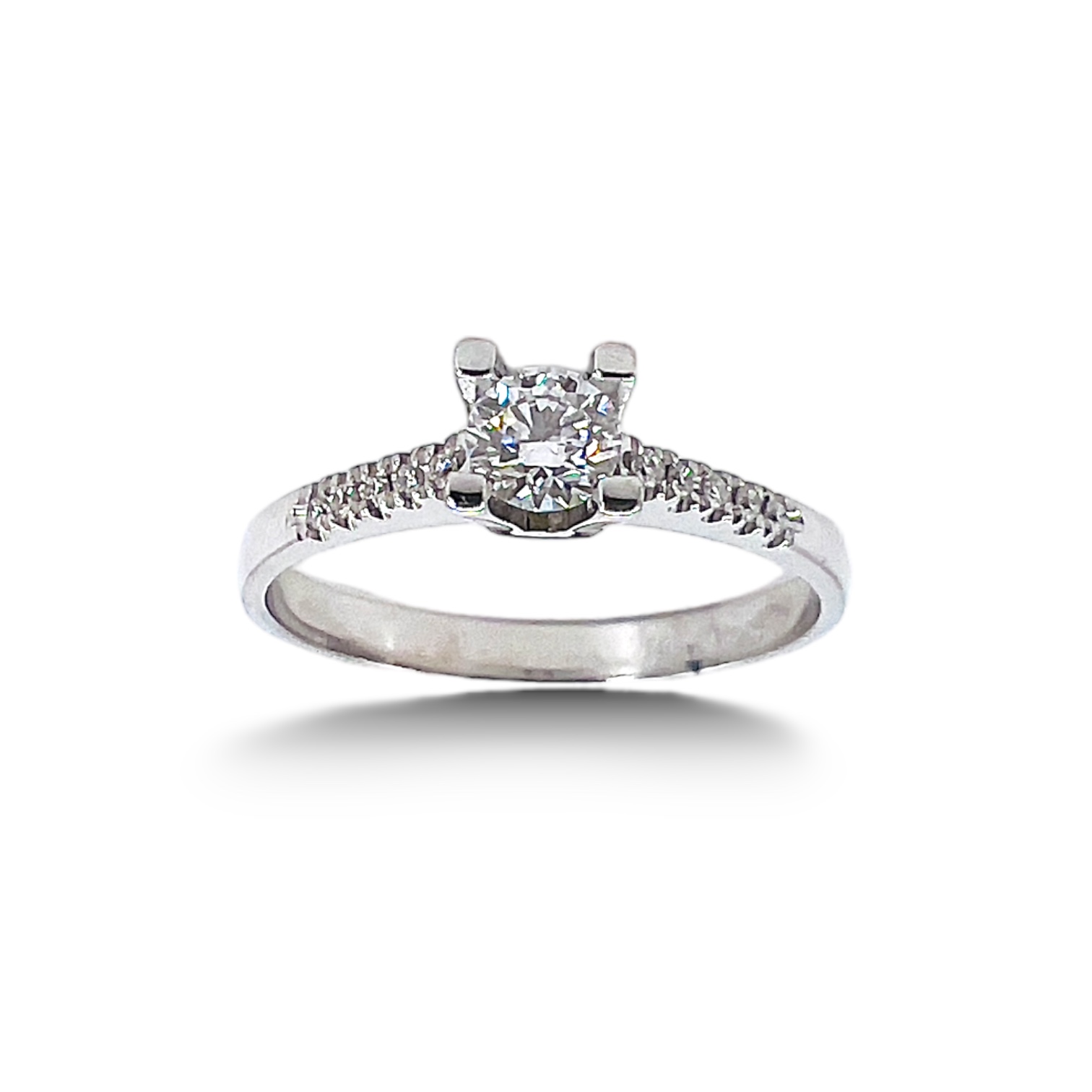 Diamond solitaire ring Desiderio art.AN2550-1