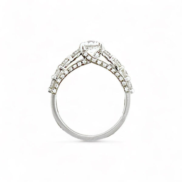 Anello solitario di diamanti certificato GIA america art. 544/A