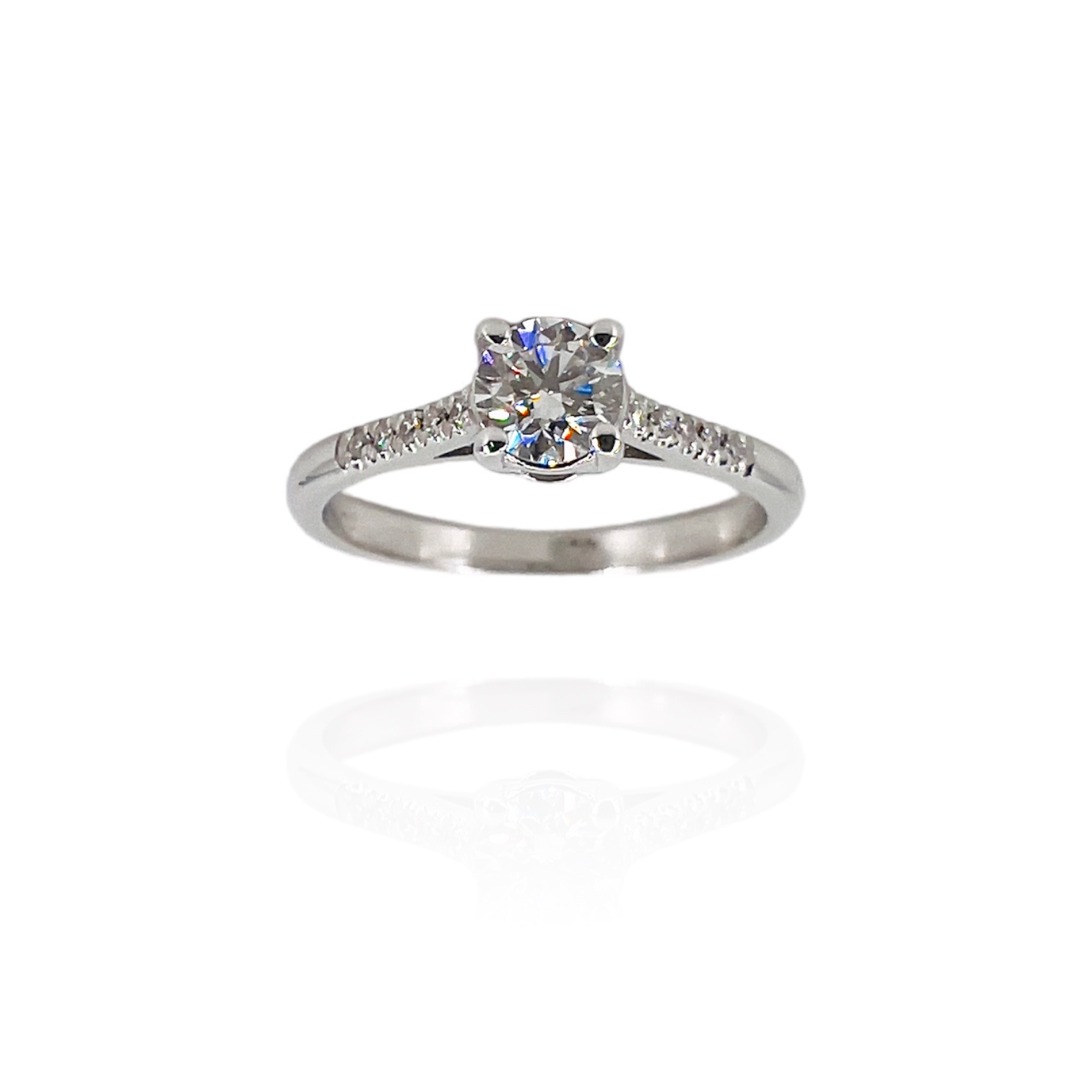 Solitaire ring DREAM diamonds white gold Art. AN2501