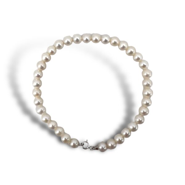 Bracelet pearls and gold Art. BRP5-51/2
