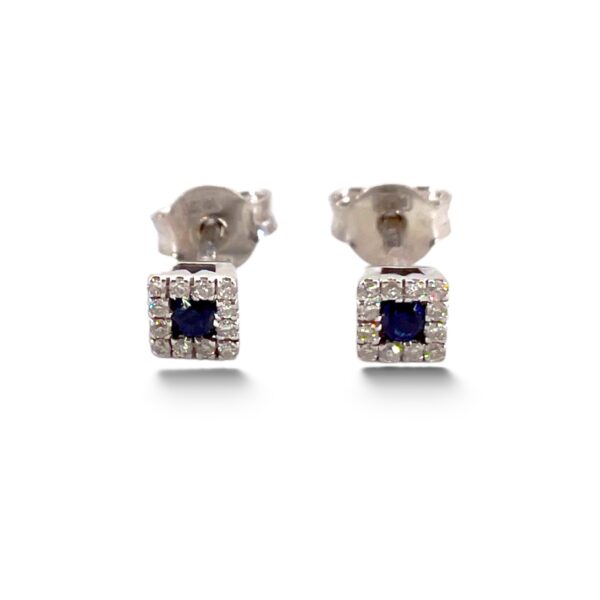 Sapphire gold and diamond earrings BELLE EPOQUE art. 7642/ORZ