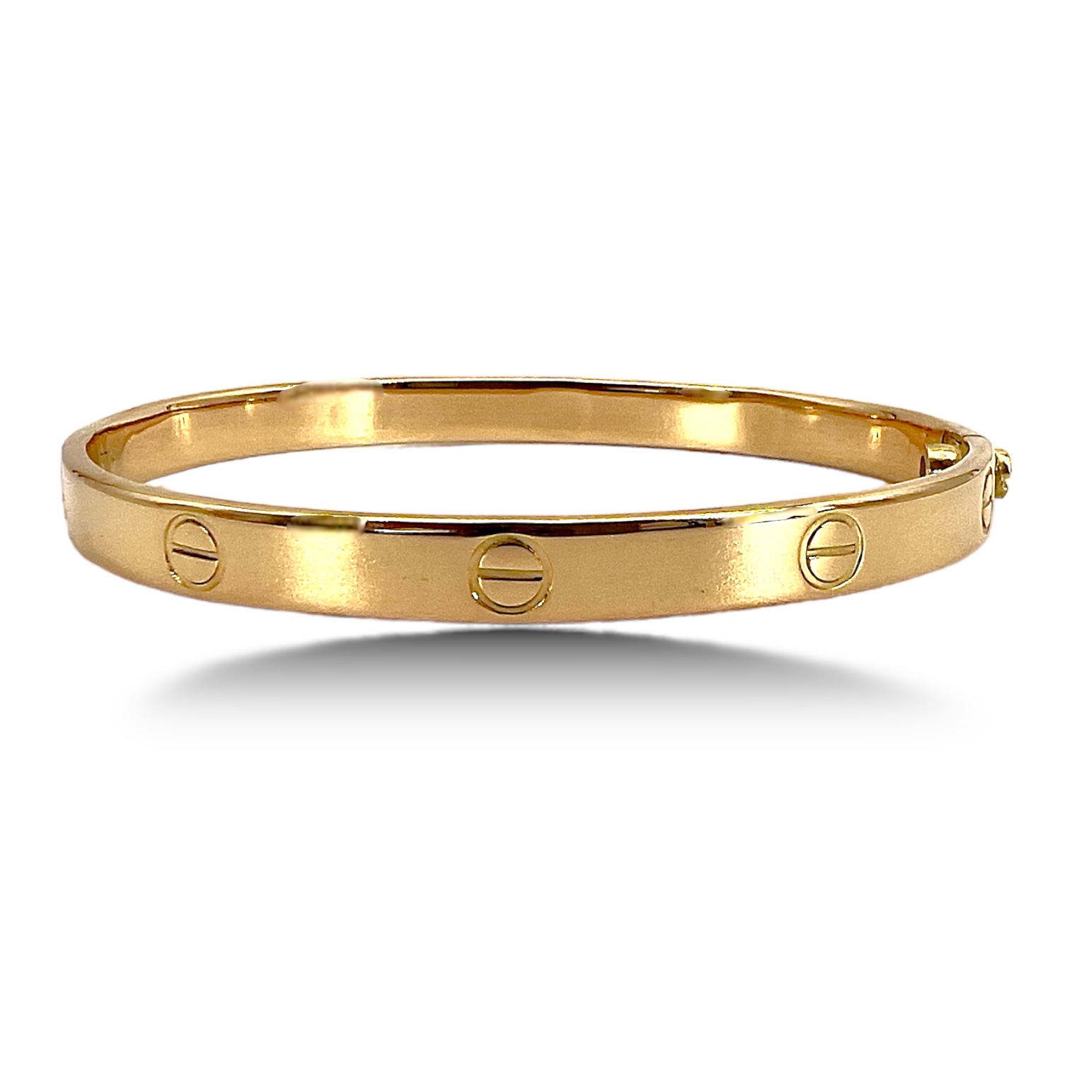 Rigid bracelet in yellow gold 750% art.BRR3