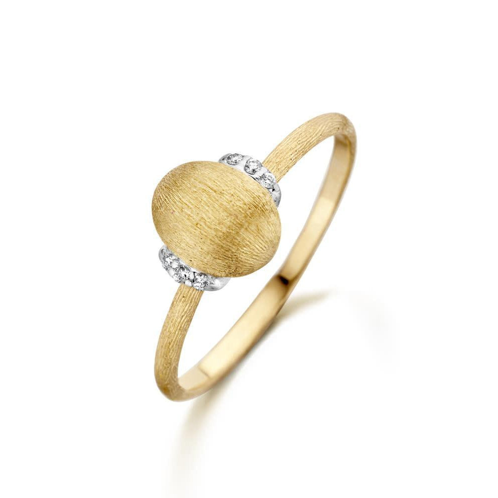 DANCING ÉLITE ring by NASIS in gold and diamonds art. AS6-575