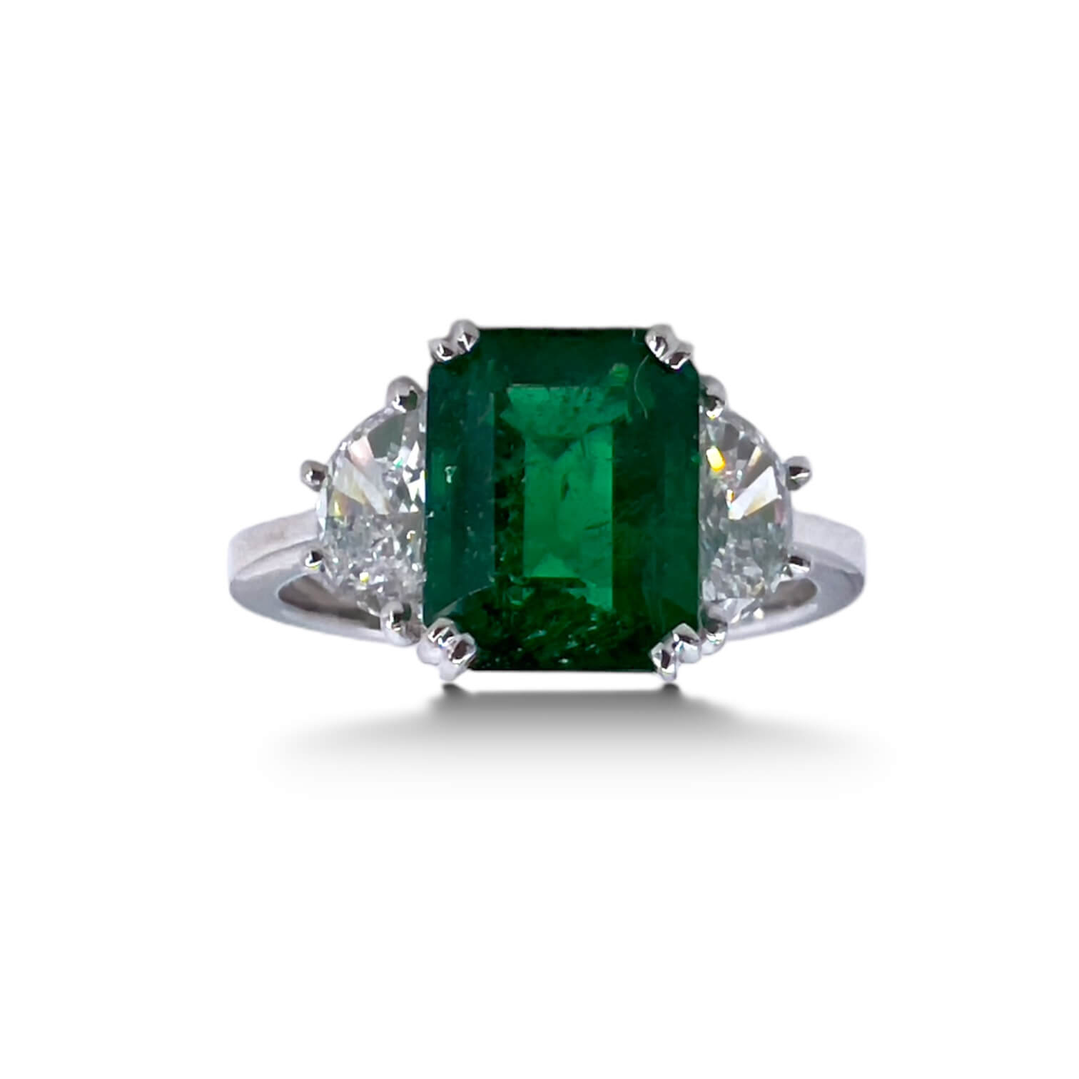 Emerald gold and diamond ring GEMME Art. ANSMELU