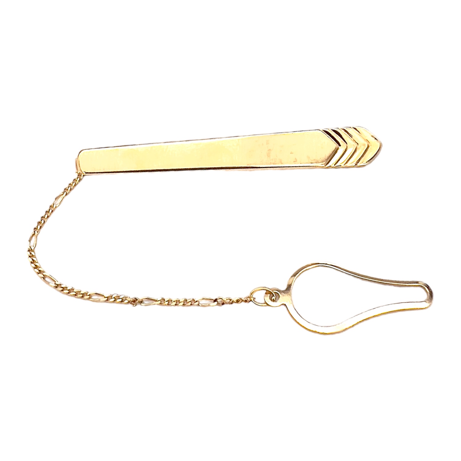 Yellow gold tie clip art. FCRA3