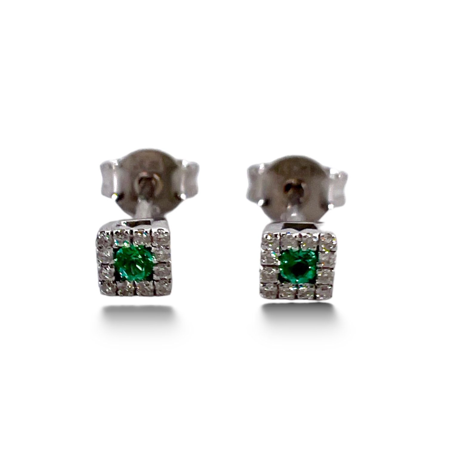 Emeralds gold and diamonds earrings BELLE EPOQUE art. 7642/ORS