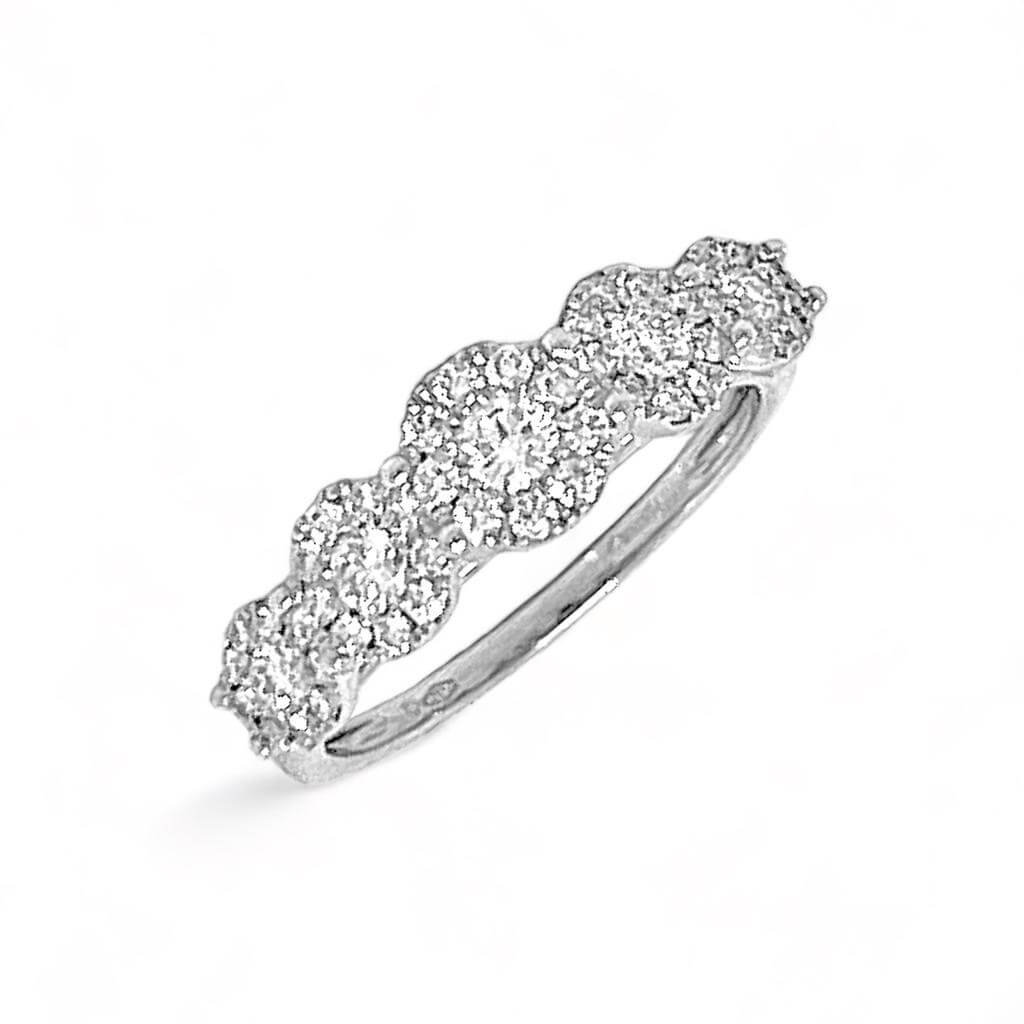 Eternity ring in gold and diamonds Art. 213870