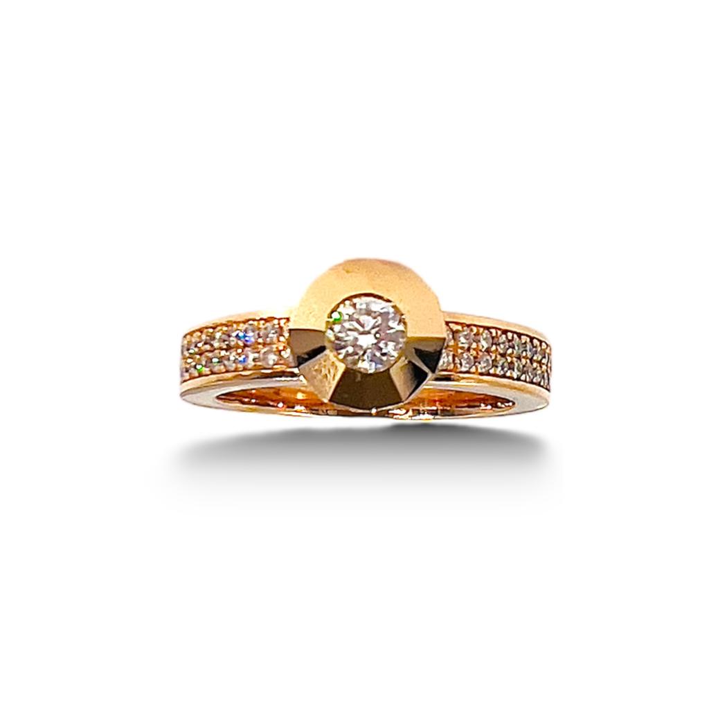 Diamond solitaire ring Desiderio art.KRN5324