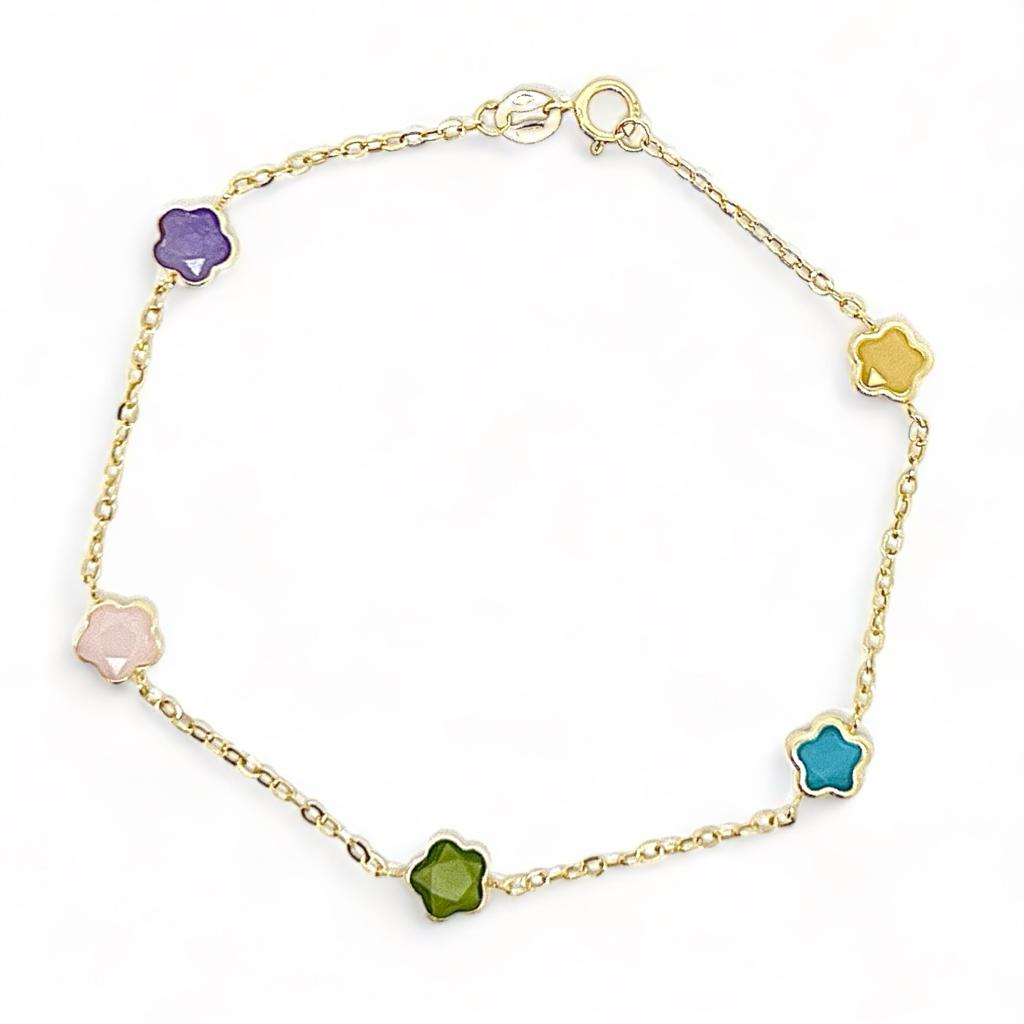 BRACCIALE-ORO-PIETRE-CIPOLLA-DAL-1950-GIOIELLIERI-PALERMO