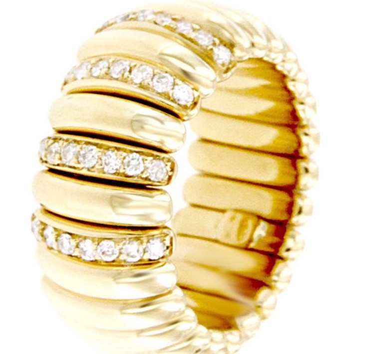 Anello oro  e diamanti  art. ARC31.1/50AA