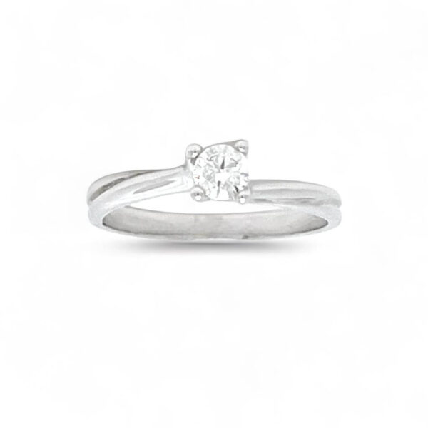 Solitaire diamond ring PASSION art. AN1214-1