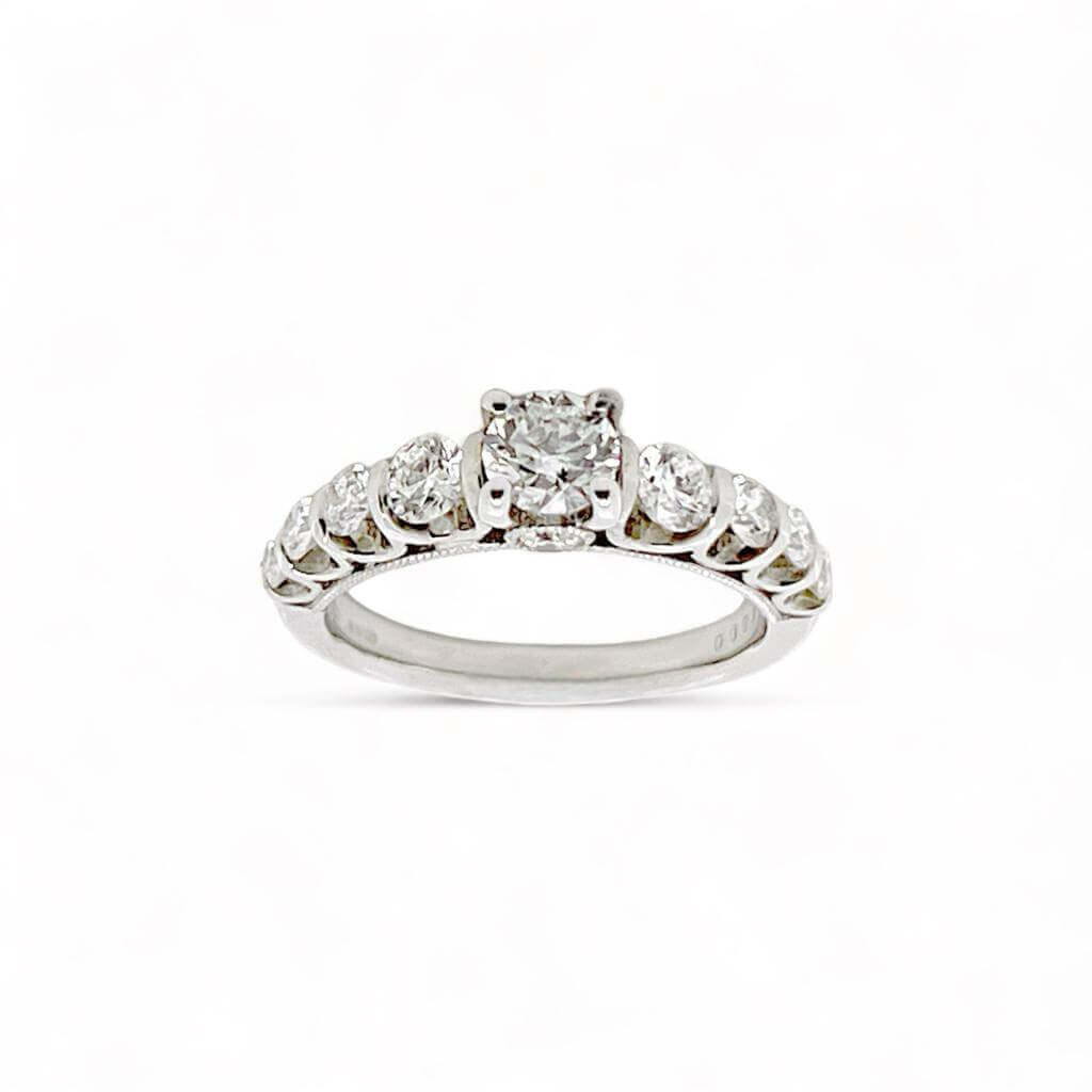 Solitaire Ring Gold Diamonds GIA AMERICA Art. RDA714800-01