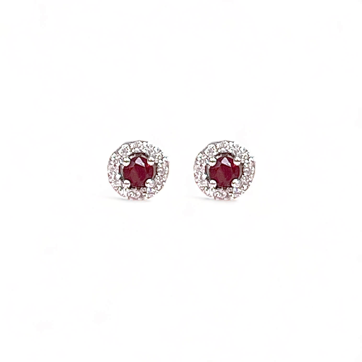 BELLE EPOQUE Rubies and Diamonds Earrings Art.OR1247