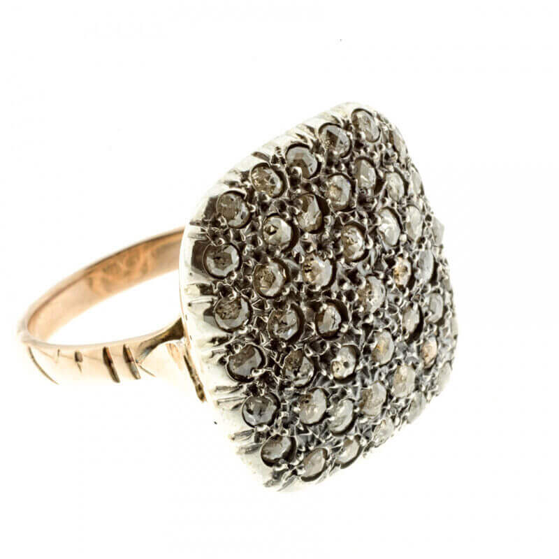 Gold and Diamond Patch Ring Art. 513234