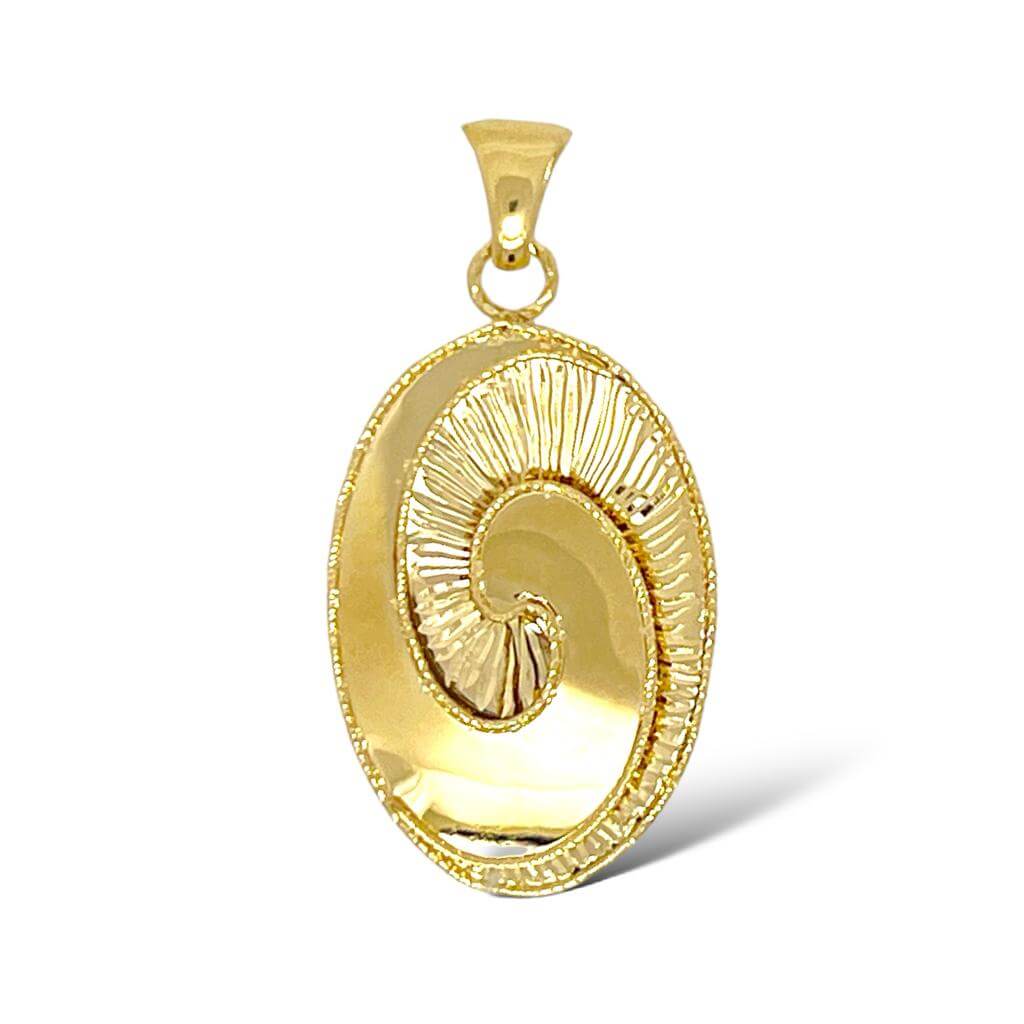 Yellow gold pendant art. PENDOG6