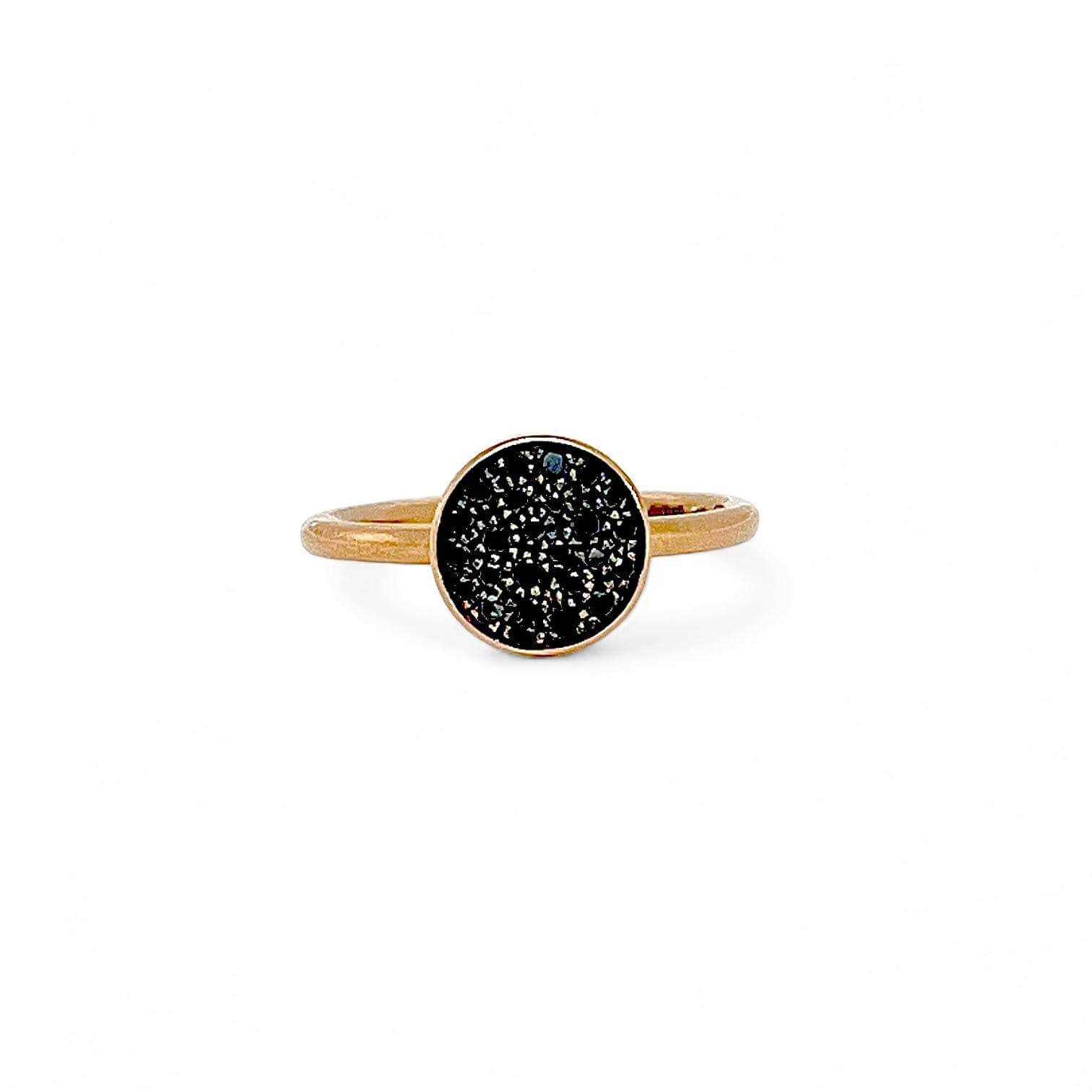 TOPPINA rose gold and diamond ring Art. 7772BK