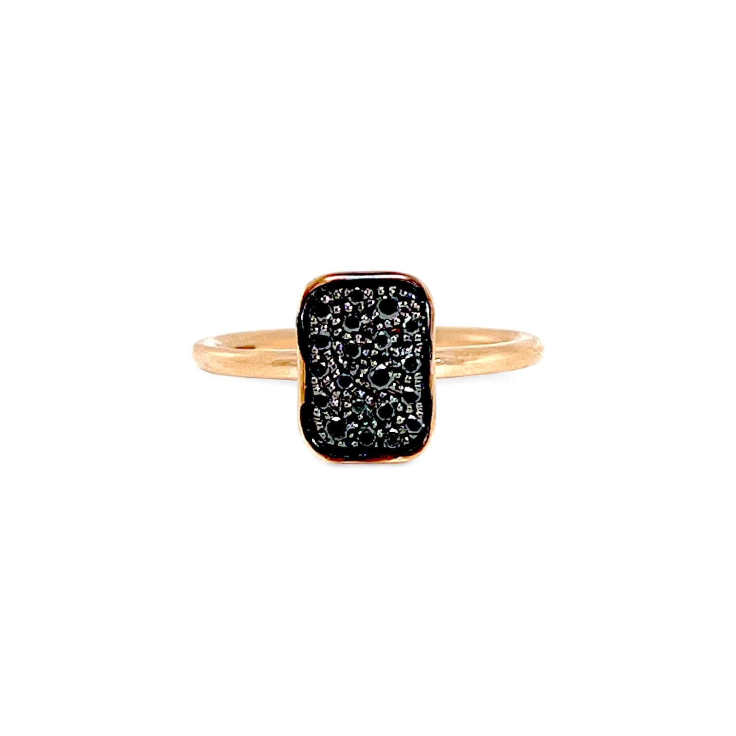 TOPPINA rose gold and diamond ring Art. 7773BK