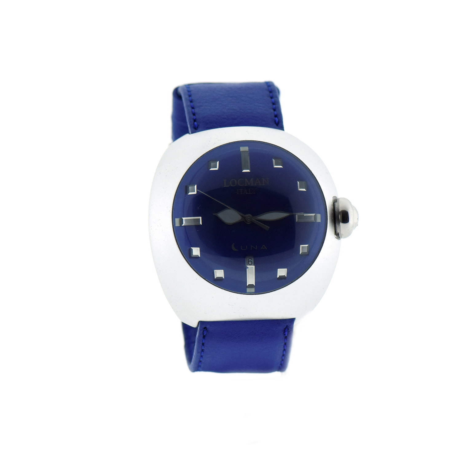 Orologio Locman modello Luna cassa alluminio con datario cinturino ART. 041
