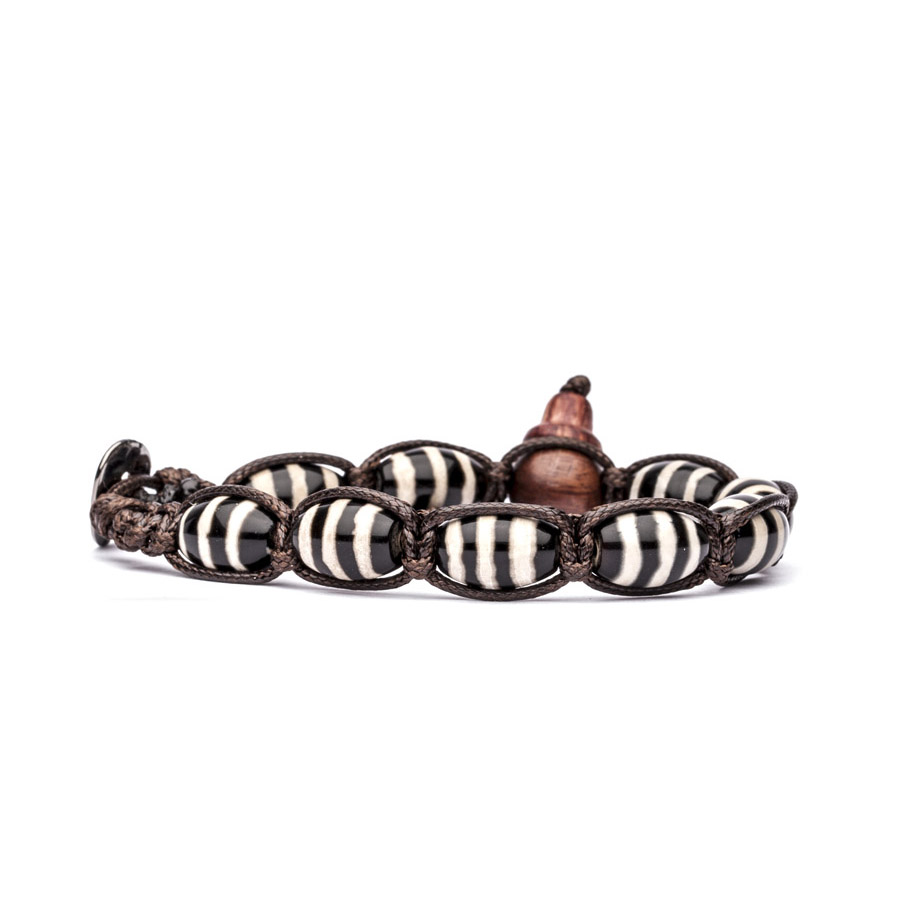 Bracciale Tamashii Tibetano Green Dream Stone BHS900-285