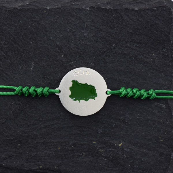 bracciale ischia smalto verde argento 925 cipolla gioielli palermo gioielleria palermo Bracciale Ischia Smalto Verde Argento 925% Cipolla Gioielli Palermo