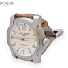 Orologio Locman nero modello Titanio cassa acciaio cinturino pelle coccodrillo art. 251