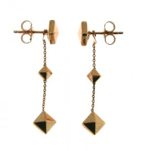 Orecchini-pendenti-Chimento-oro-rosa