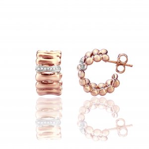 orecchini chimento oro bicolore e diamanti 6 gioielleria palermo Orecchini-Chimento-oro-bicolore-e-diamanti