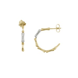 orecchini chimento oro bicolore e diamanti 6 1 gioielleria palermo Orecchini-Chimento-oro-bicolore-e-diamanti
