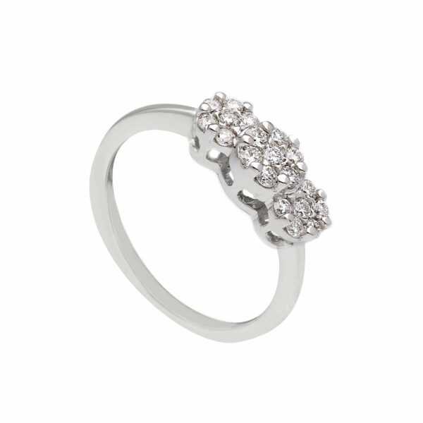 Trilogy diamond ring Art.104164