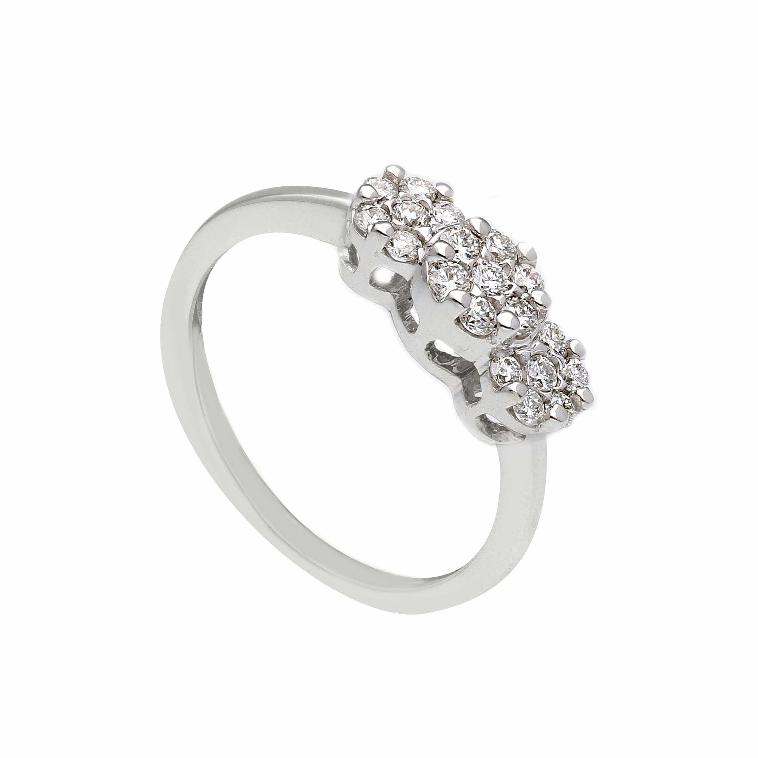 Trilogy diamond ring Art.104164