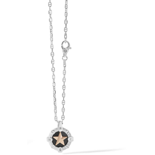 collana uomo gioielli comete stella polare 3 gioielleria palermo UGL 656 Pole Star Comete Gioielli Necklace for Men