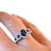 Anello oro zaffiri e diamanti BELLE EPOQUE art. AN1432